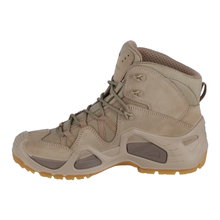Lowa Military-Stiefel Arbeitsschuhe Zephyr Mid TF (Veloursleder) desertbraun Damen