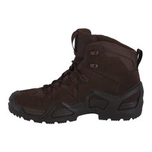 Lowa Military-Stiefel Arbeitsschuhe Zephyr MK2 GTX MID (Veloursleder, wasserdicht) dunkelbraun Damen