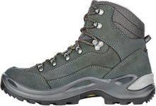 Lowa Wanderschuhe Renegade Mid GTX (All-Terrain, Nubukleder, wasserdicht) anthrazitgrau/mandarine Damen