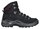 Lowa Wanderschuhe Renegade Mid GTX (All-Terrain, Nubukleder, wasserdicht) schwarz/bordeaux Damen