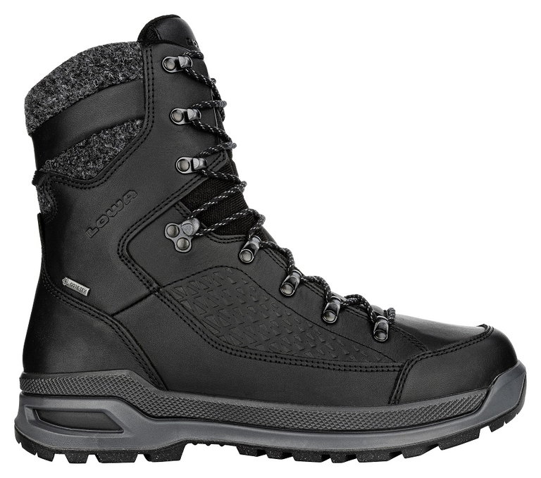 Lowa Winter-Wanderschuhe Renegade Evo Ice GTX (Glattleder, wasserdicht) schwarz Herren