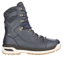 Lowa Winter-Wanderschuhe Renegade Evo Ice GTX (Glattleder, wasserdicht) navyblau/honig Herren