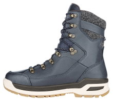 Lowa Winter-Wanderschuhe Renegade Evo Ice GTX (Glattleder, wasserdicht) navyblau/honig Herren