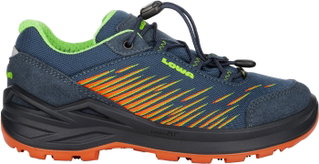 Lowa Wanderschuhe Zirrox Low GTX (Multifunktion, wasserdicht) blau/orange Kinder
