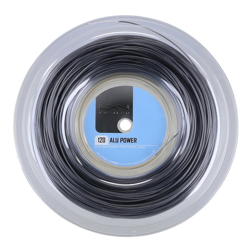 Luxilon Tennissaite Alu Power 1.20 (Haltbarkeit+Power) silber 200m Rolle