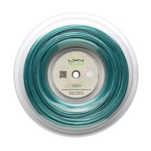 Luxilon Tennissaite Eco Power 1.25 (Haltbarkeit) blaugrün 200m Rolle