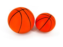 Powershot Foam Ball Basketball 17.8cm orange