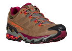 La Sportiva Trail-Wanderschuhe Ultra Raptor II Leather Wide GTX (Nubukleder, wasserdicht) braun/plum Damen