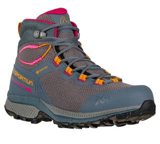 La Sportiva Hiking Shoes TX Hike Mid GTX (Fast-Hiking, waterproof) slate grey/sorbet Women