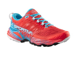 La Sportiva Trail Running Shoes Akasha II red/blue ladies