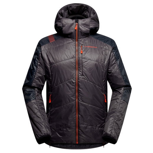 La Sportiva Winterjacke Alpine Guide Primaloft Hoody (Primaloft®Gold, warm) carbongrau Herren