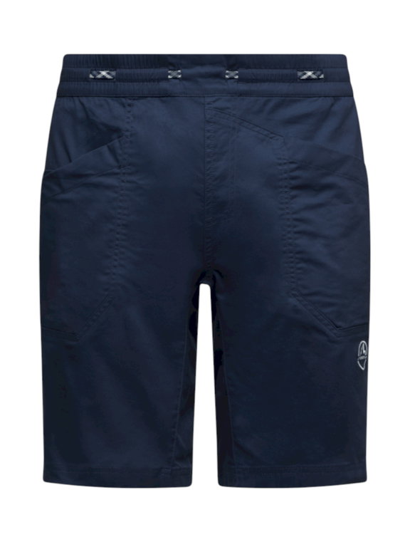 La Sportiva Spodnie wspinaczkowe Bolt Shorts (optymalna swoboda ruchów) krótkie granatowe/kreda męskie