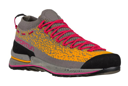 La Sportiva Wanderschuhe TX 2 Evo (Zustieg, leicht) moongrau/orange Damen