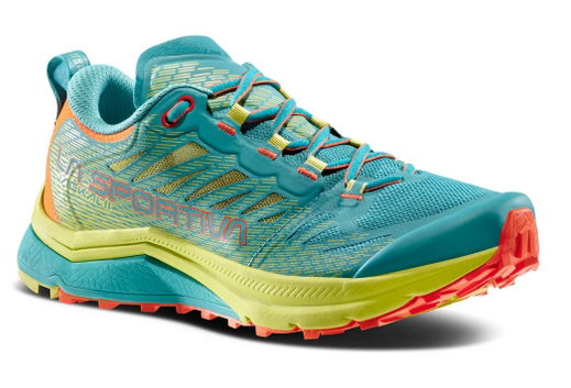 La Sportiva Trail Running Shoes Jackal II lagoon blue/yellow Women