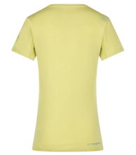 La Sportiva Wander-/Freizeit Shirt Peaks (Baumwolle) gelb Damen