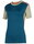 La Sportiva Wander-Shirt Sunfire (atmungsaktiv, schnelltrocknend) stormblau/teagrün Damen