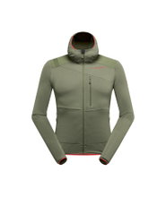 La Sportiva Aequilibrium Thermal Hoody Fleece Jacket (with hood, breathable) olive green men's