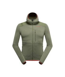 La Sportiva Fleecejacke Aequilibrium Thermal Hoody (mit Kapuze, atmungsaktiv) olivgrün Herren