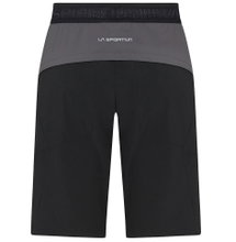 La Sportiva Hiking Shorts Guard Short (elastic waistband with drawstring) short black/carbon grey Men