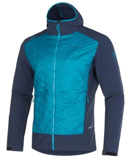 La Sportiva Hybrid-Kapuzenjacke Kap (für Skitouren) blau Herren