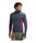 La Sportiva Fleece Jacket Aequilibrium Thermal Hoody (with hood, breathable) midnight blue/red men's