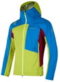 La Sportiva Softshelljacke Crizzle EVO Shell (wind- und wasserabweisend, atmungsaktiv) lime/blau Herren