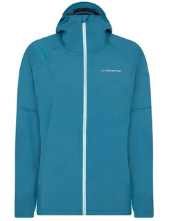La Sportiva Trail Running Jacket Run (lightweight, water-repellent, maximum freedom of movement) blue Women