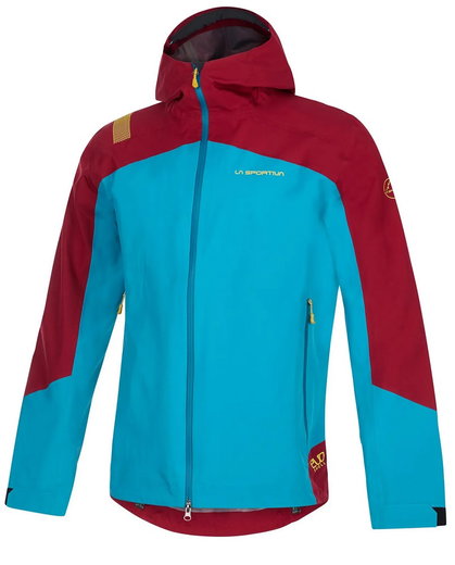 La Sportiva Kurtka Softshell Sirius Evo Shell (3-warstwowa) niebieska/czerwono-ciemna męska