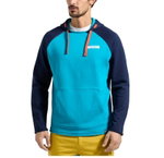 La Sportiva Bluza z kapturem Telendos Hoody (Bawełna) tropikalnoniebieski/głęboki niebieski Mężczyźni