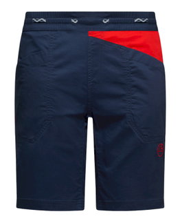 La Sportiva Climbing Hiking Shorts Bolt (optimal freedom of movement) short navy blue/red men's