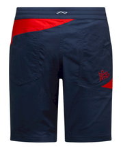 La Sportiva Kletter-Wanderhose Bolt Shorts (optimale Bewegungsfreiheit) kurz nachtblau/rot Herren