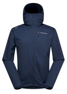 La Sportiva Wall Breeze Stretch Climbing Jacket (Mountaineering, windproof, lightweight) dark blue men's