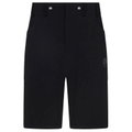 La Sportiva Wanderhose Scout Short (elastischer Bund mit Kordelzug, technische Stoffkombination) kurz schwarz Herren