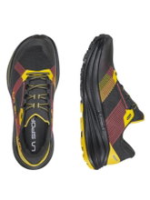 La Sportiva Trail-Laufschuhe Prodigio Max (für lange Strecken) schwarz/rot/gelb Herren