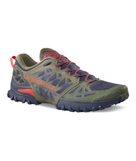 La Sportiva Trail-Laufschuhe Bushido III 2026 dunkelgrün/blau Herren