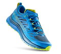 La Sportiva Trail-Laufschuhe Jackal II elektrikblau/lime Herren