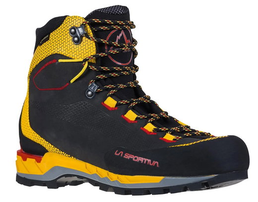 La Sportiva Trekking-Hiking Shoes Trango Tech Leather GTX (Nubuck leather, waterproof) black/yellow Men