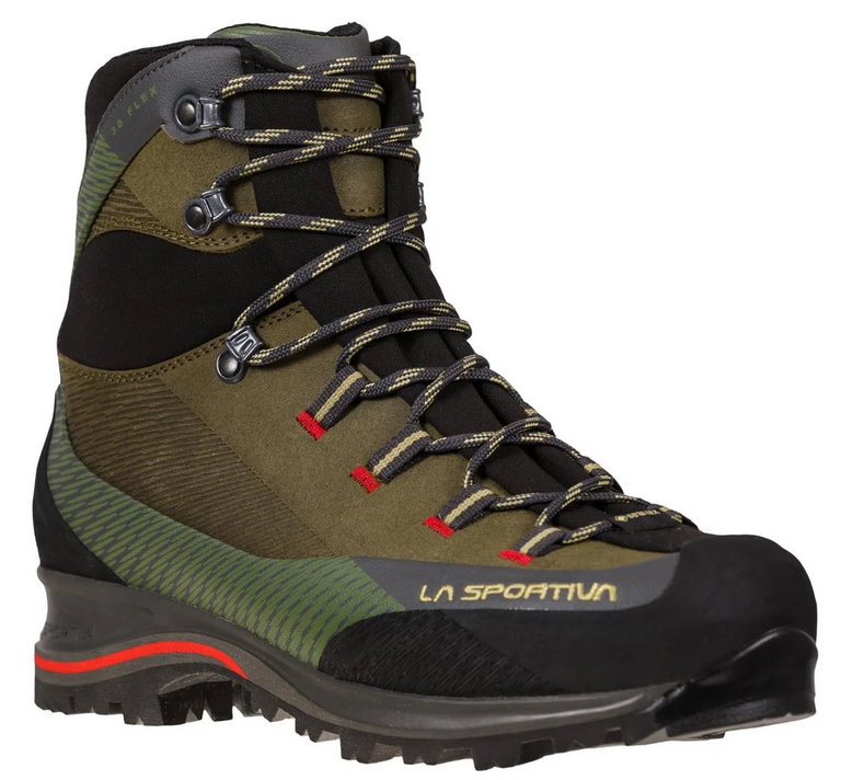 La Sportiva Trekking-Wanderschuhe Trango Trk Leather GTX (Leder, wasserdicht) braun/ivygrün Herren
