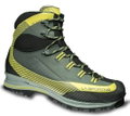 La Sportiva Trekking-Wanderschuhe Trango Trk Leather GTX (Leder, wasserdicht) carbongrau/grün Herren