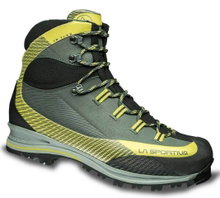 La Sportiva Trekking-Hiking Shoes Trango Trk Leather GTX (Leather, waterproof) carbon grey/green Men