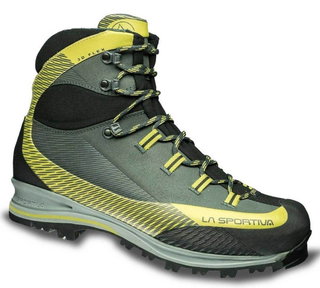 La Sportiva Trekking-Wanderschuhe Trango Trk Leather GTX (Leder, wasserdicht) carbongrau/grün Herren