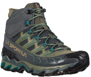 La Sportiva Trail Running Shoes Ultra Raptor II Mid GTX (waterproof) charcoal/lichen Men