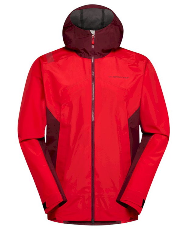 La Sportiva Softshelljacke Discover Shell (winddicht, wasserdicht) rot Herren