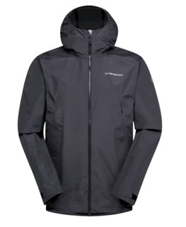 La Sportiva Softshelljacke Discover Shell (winddicht, wasserdicht) onyxgrau Herren