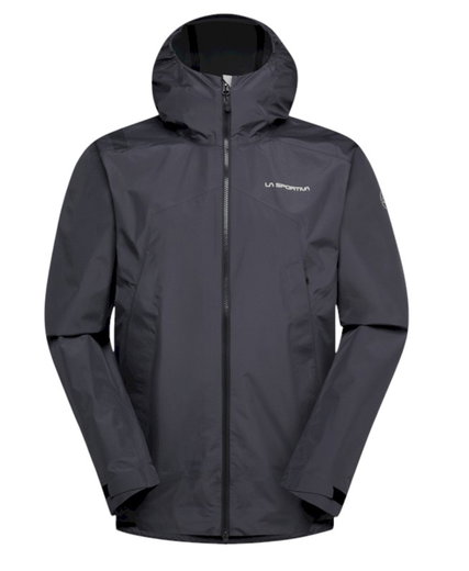 La Sportiva Softshelljacke Discover Shell (winddicht, wasserdicht) onyxgrau Herren