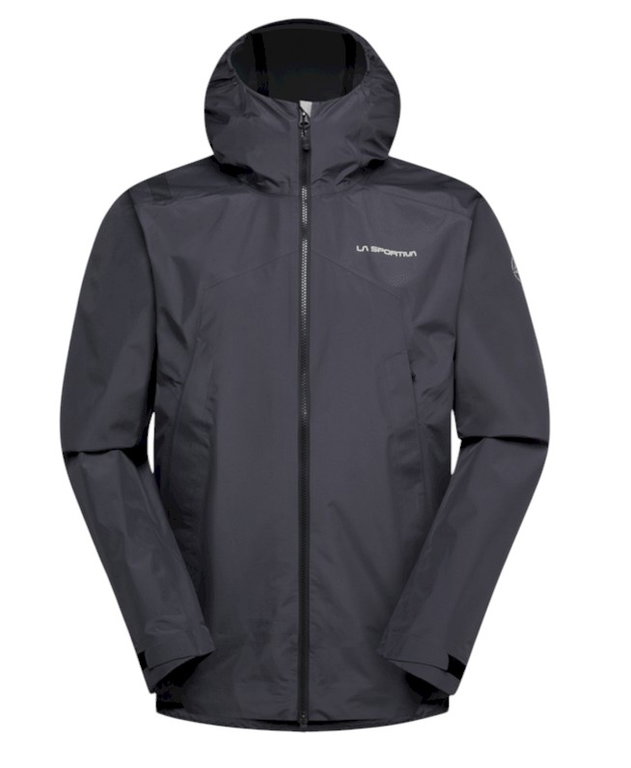 La Sportiva Softshelljacke Discover Shell (winddicht, wasserdicht) onyxgrau Herren