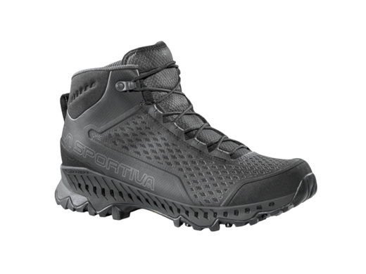 La Sportiva Wanderschuhe Stream GTX (Fast-Hiking, wasserdicht) 2025 schwarz/carbongrau Herren