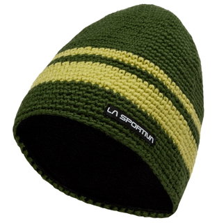 La Sportiva knitted hat (beanie) Zephir dark green/yellow