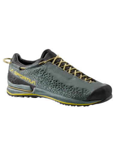 La Sportiva Wanderschuhe TX 2 Evo Leather (Zustieg, Veloursleder) charcoalgrau/moss Herren