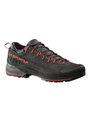 La Sportiva Wanderschuhe TX 4 Evo GTX (Zustieg, Wildleder, wasserdicht) carbongrau/rot Herren